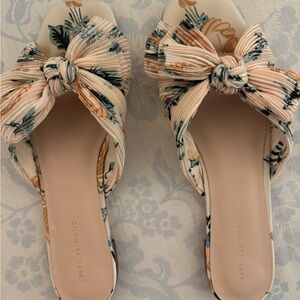 Loeffler Randall flat sandals, size 10, gently used